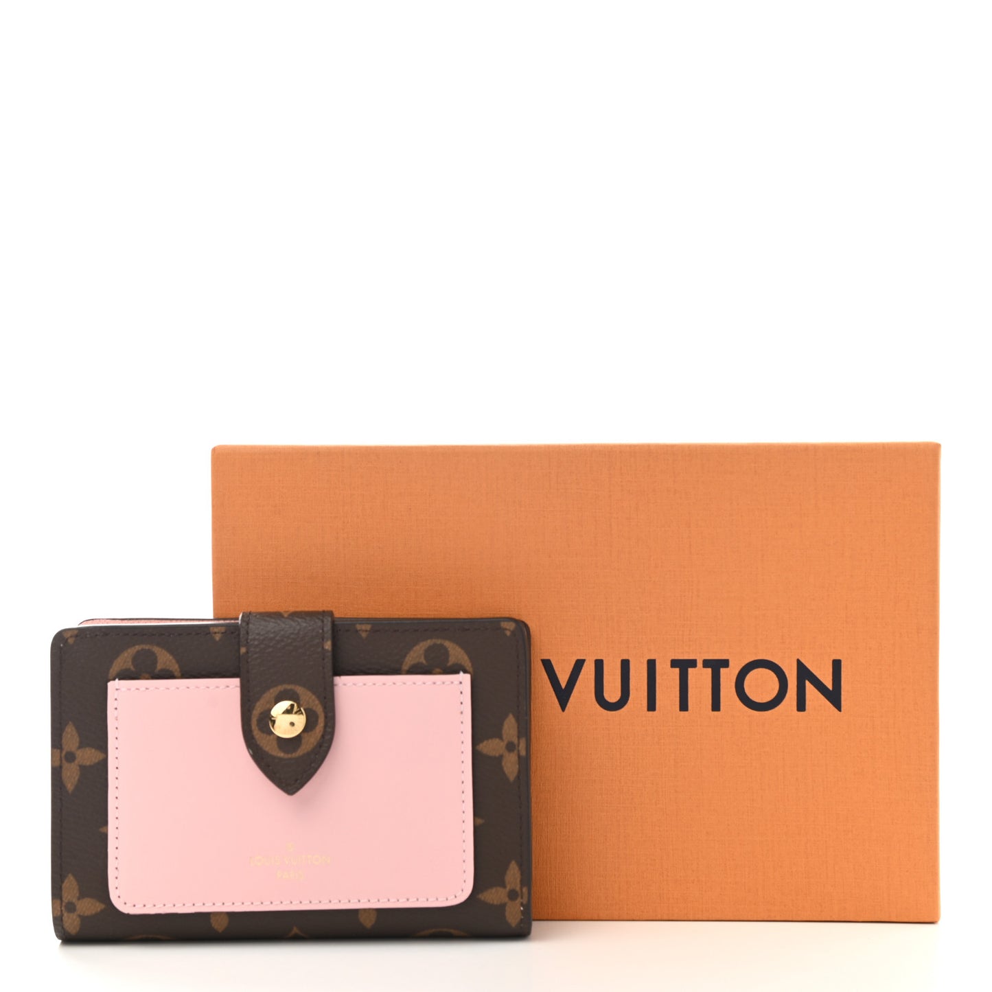Monogram Juliette Wallet Rose Ballerine