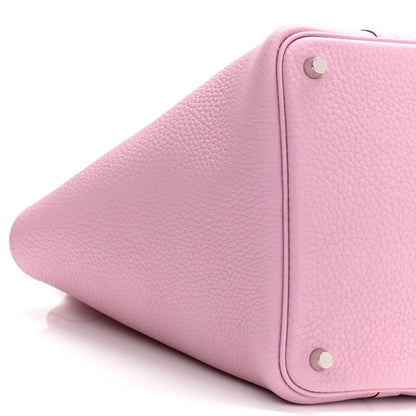 Hermes Taurillon Clemence Picotin Lock 18 PM Mauve Sylvestre 9 of 11