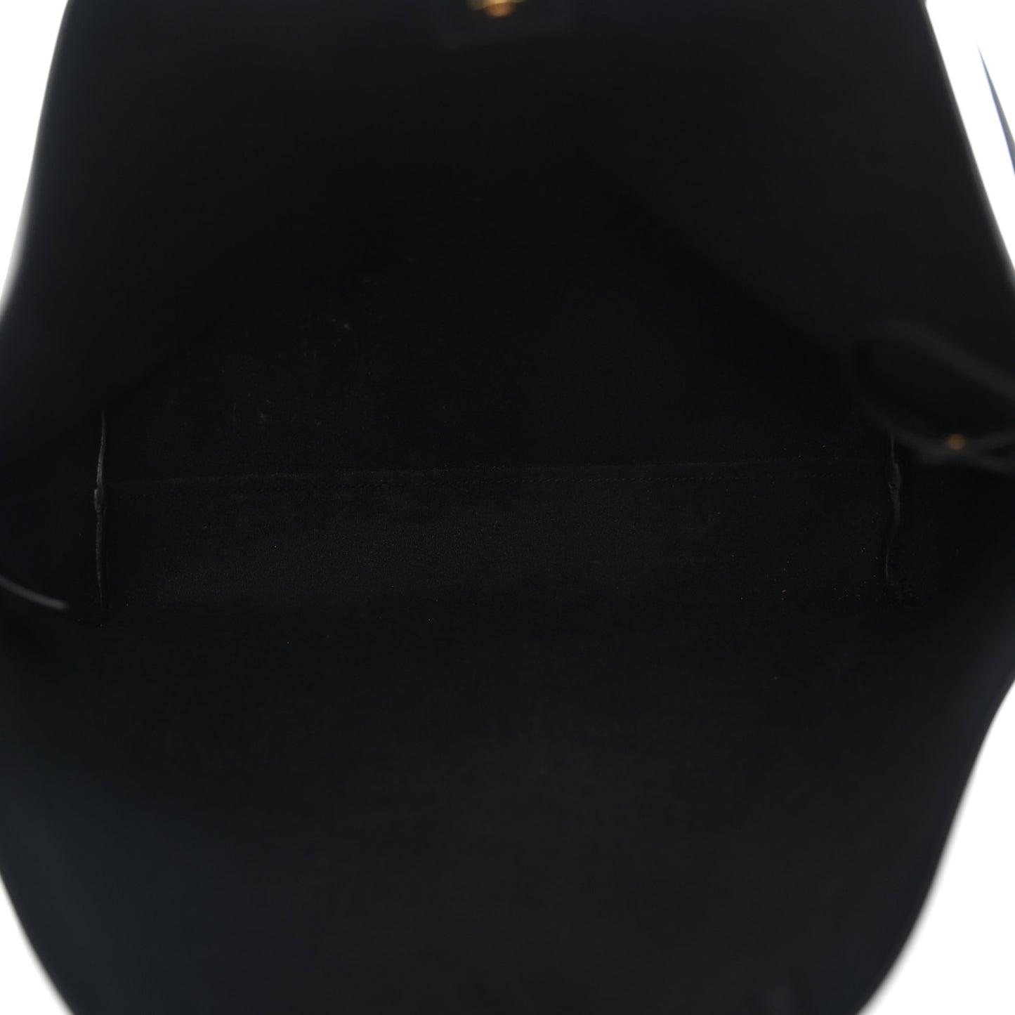 Calfskin North-South Shopping Tote Black