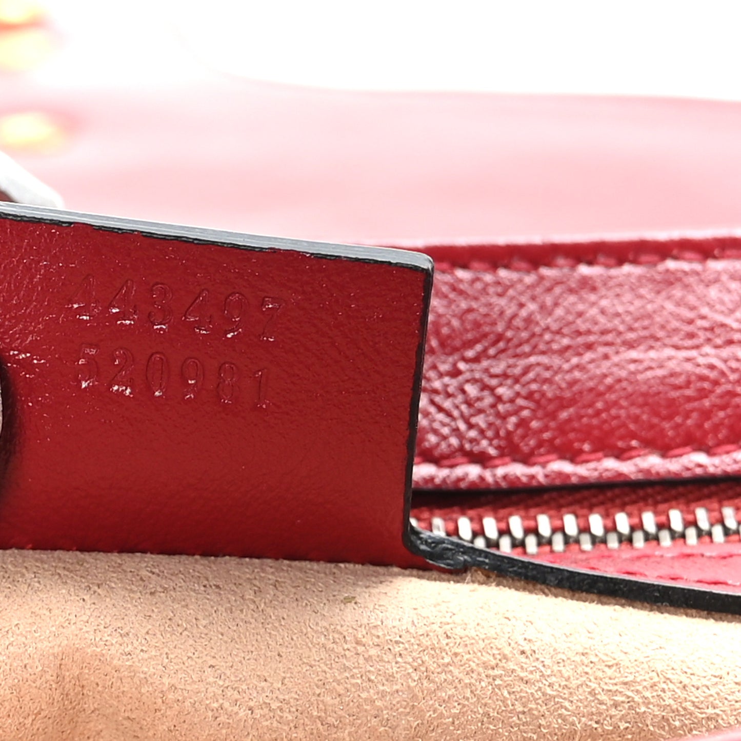 Vintage Effect Calfskin Matelasse Diagonal Small Torchon GG Marmont Shoulder Bag Black Romantic Cherry