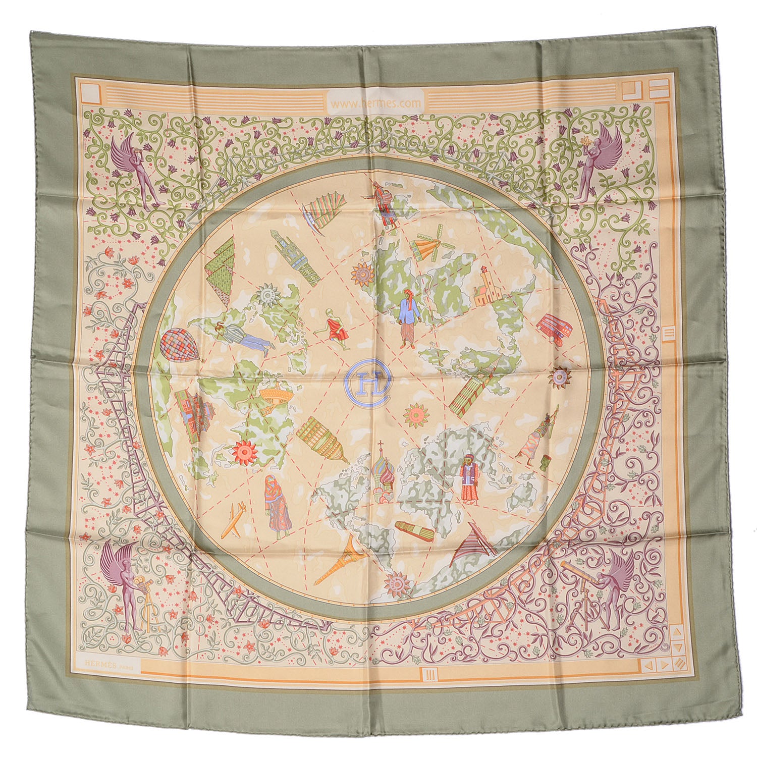 Hermes Silk www.hermes.com Scarf 90 2 of 5
