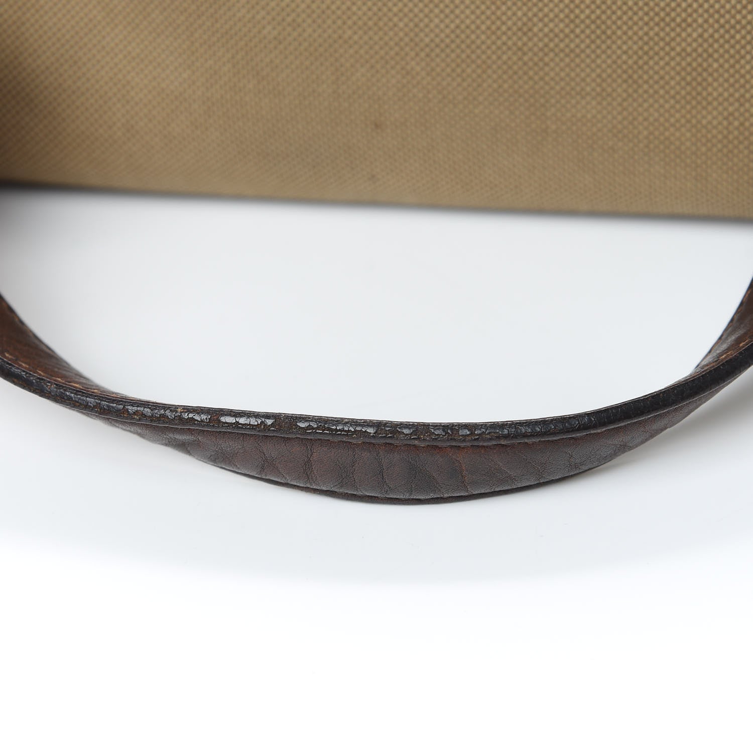 Prada Jacquard Logo Bauletto Corda Bruciato 17 of 18