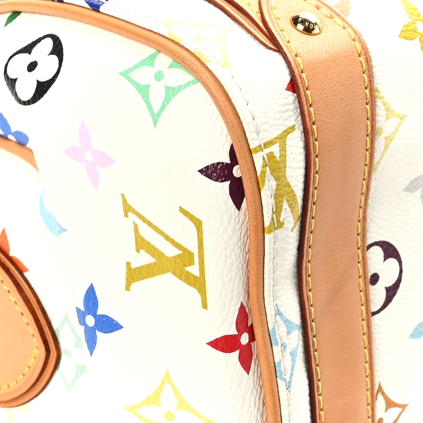 Monogram Multicolor Priscilla White