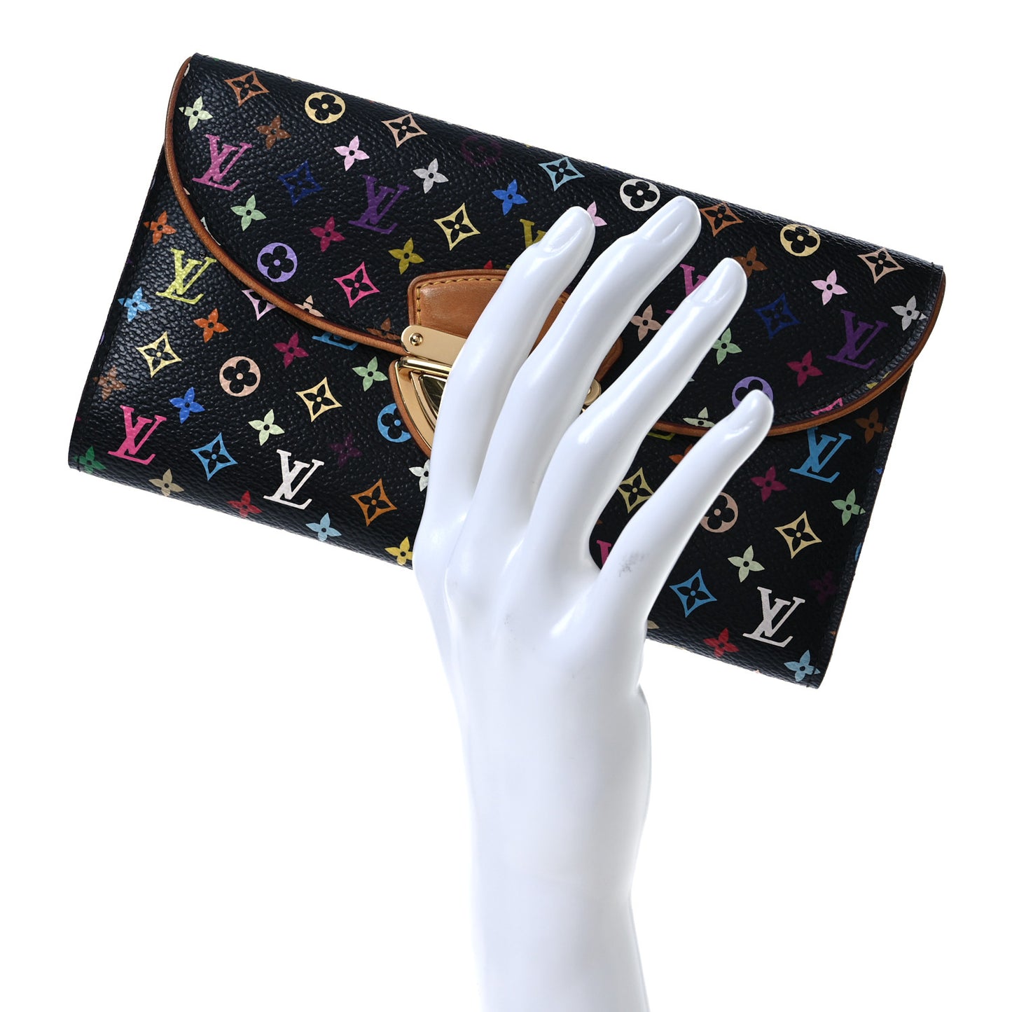 Monogram Multicolor Eugenie Wallet Black Grenade