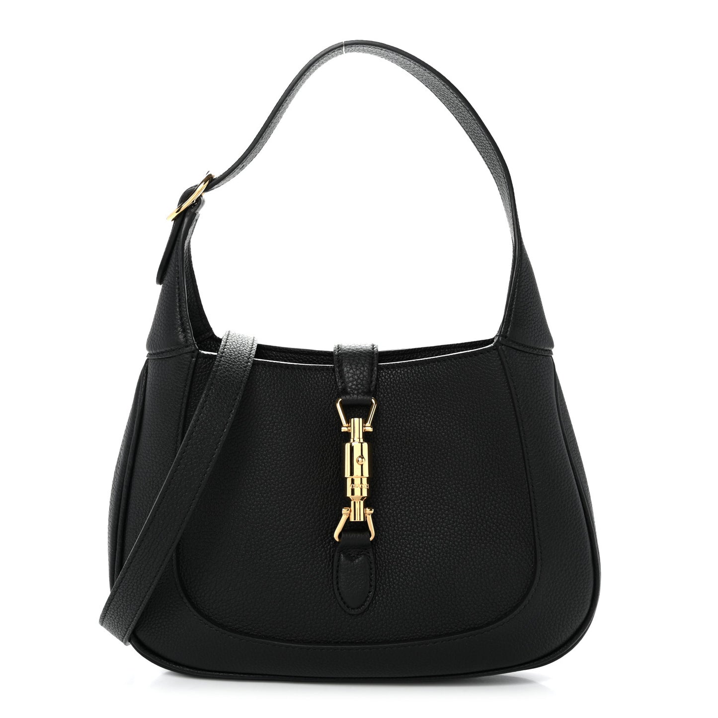 Grand Prix Calfskin Small Jackie 1961 Hobo Black