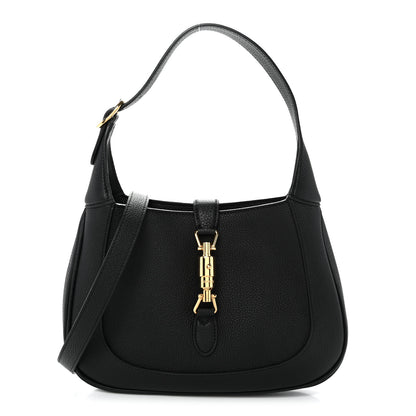 Gucci Grand Prix Calfskin Small Jackie 1961 Hobo Black 1 of 10