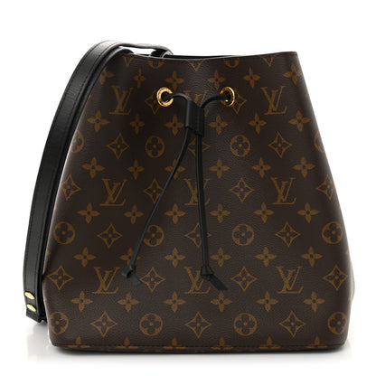 Louis Vuitton Monogram Neonoe MM Black 1 of 9