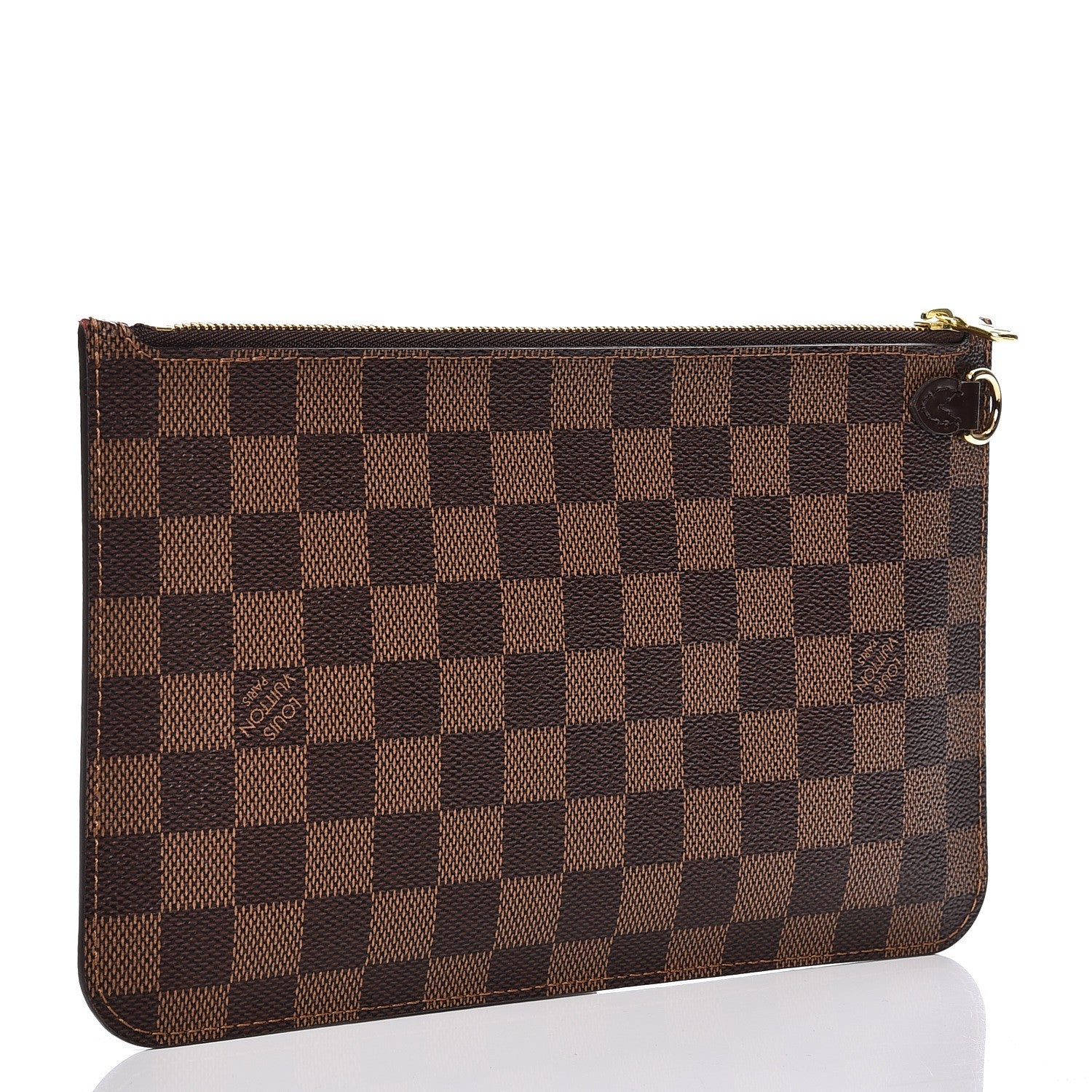 Louis Vuitton Damier Ebene Neverfull MM GM Pochette 3 of 8