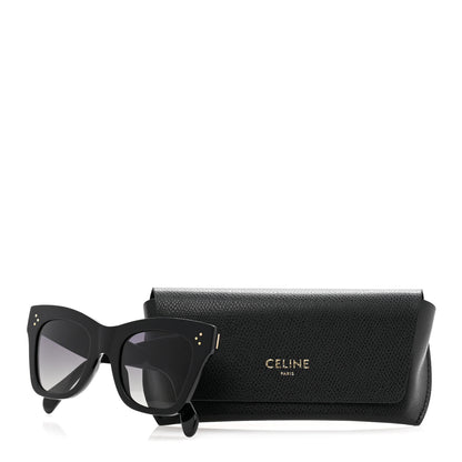 Celine Polarized Sunglasses CL4004IN Black 8 of 8