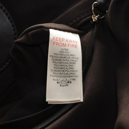 Burberry Haymarket Check Large Northfield Tote Chocolate 11 of 12