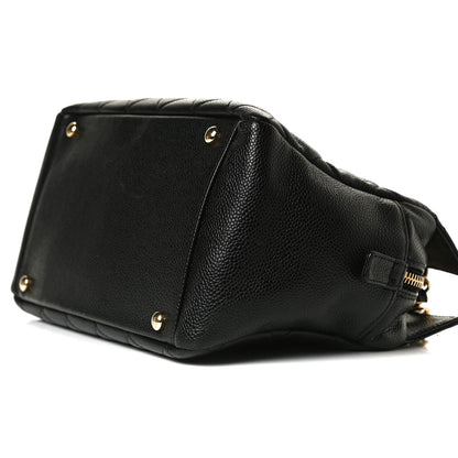 Chanel Caviar Quilted Petit Timeless Tote PTT Black 10 of 14