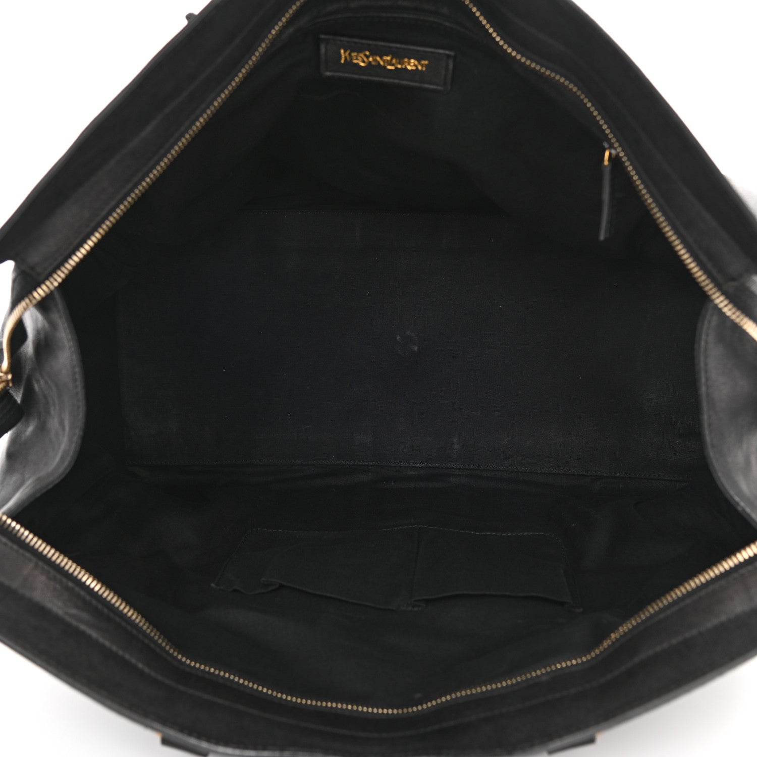 Saint Laurent Sheepskin Large Cabas ChYc Black 8 of 23