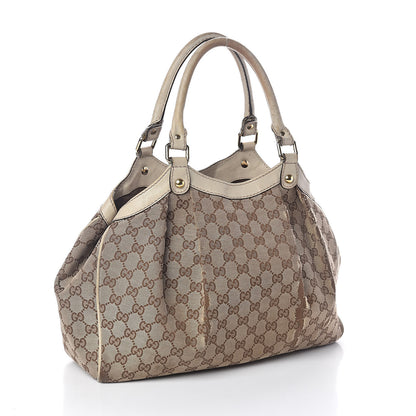 Gucci Monogram Medium Sukey Tote Off White 2 of 13