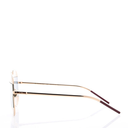 Christian Dior Split 1 Aviator Sunglasses Gold 3 of 8