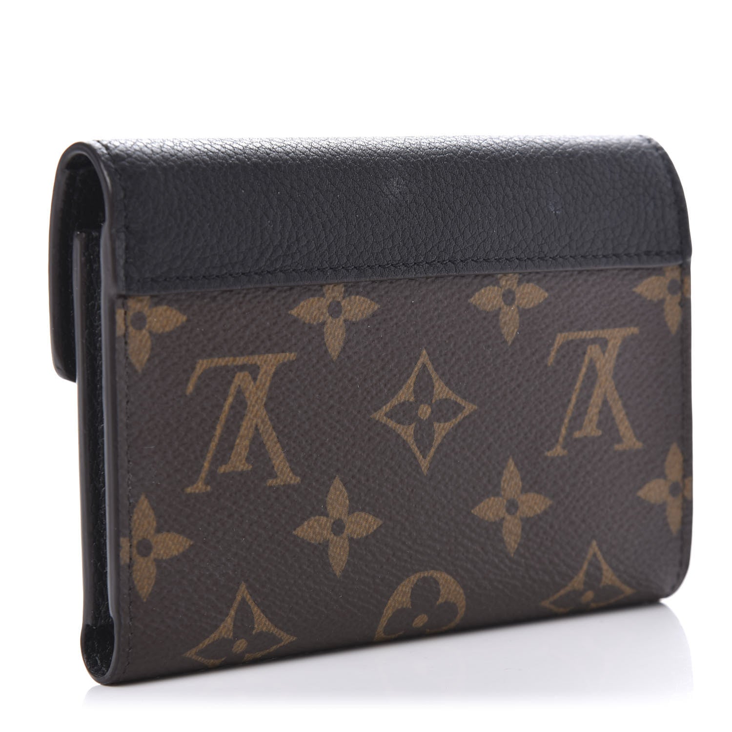 Louis Vuitton Monogram Pallas Compact Wallet NM Black 3 of 8