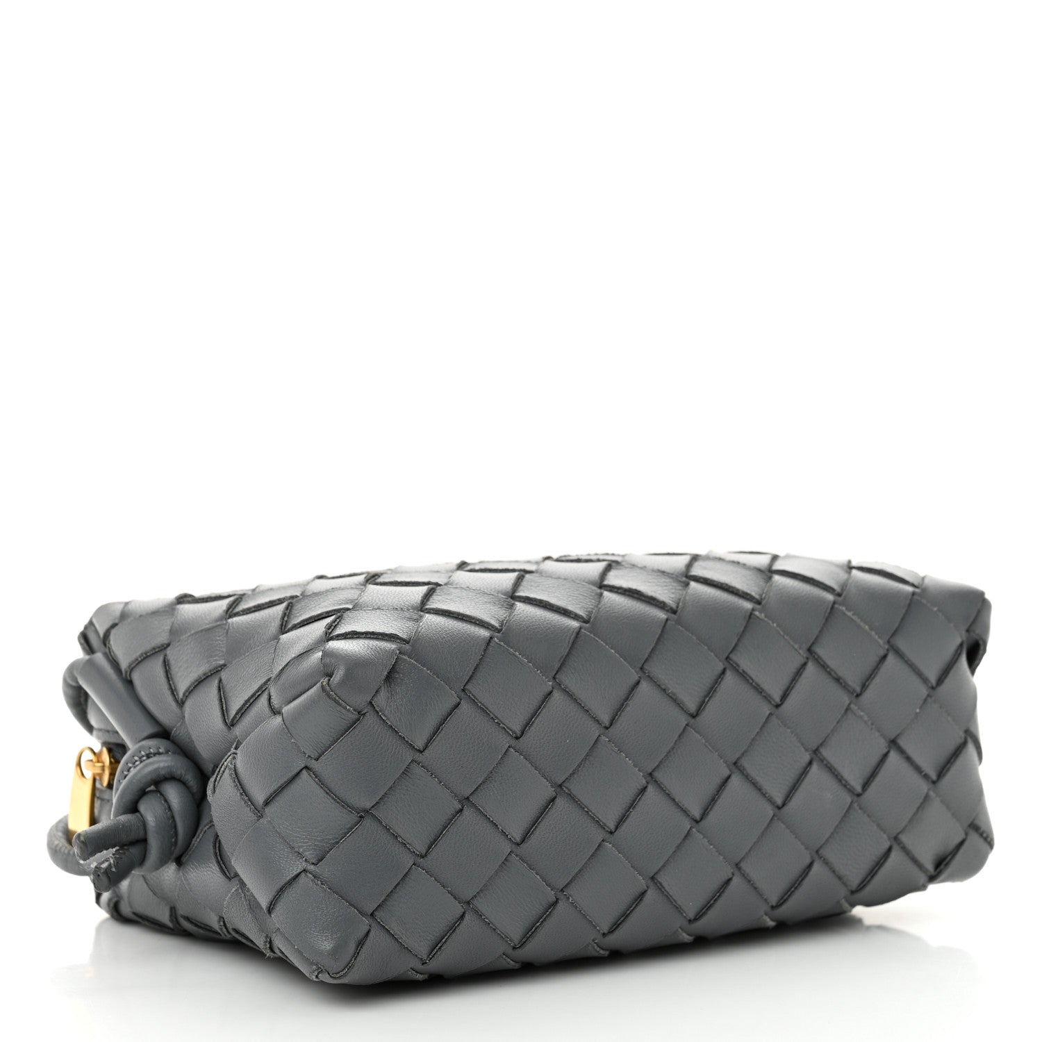 Bottega Veneta Nappa Intrecciato Mini Loop Camera Bag Thunder 4 of 10