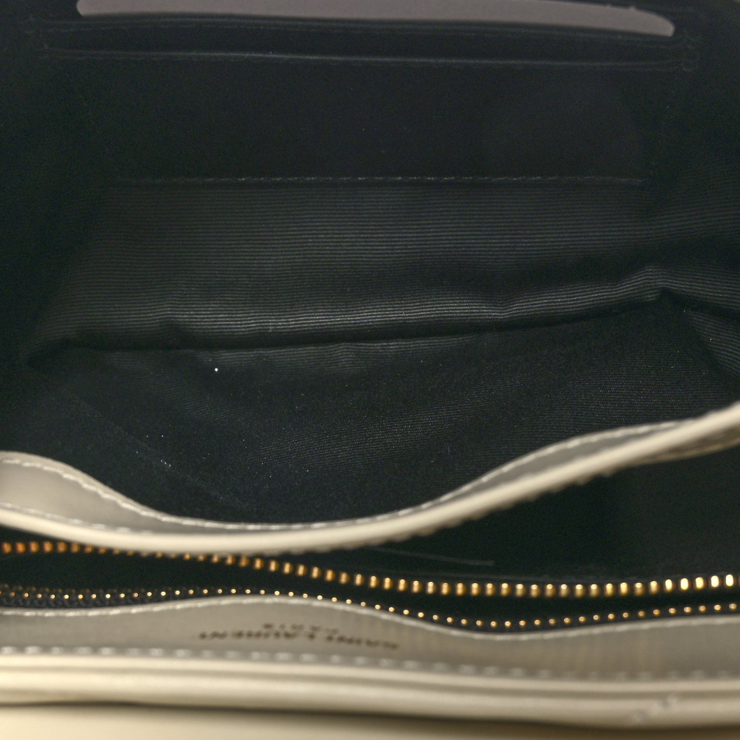 Calfskin Y Quilted Monogram Toy Loulou Crossbody Bag Blanc Vintage