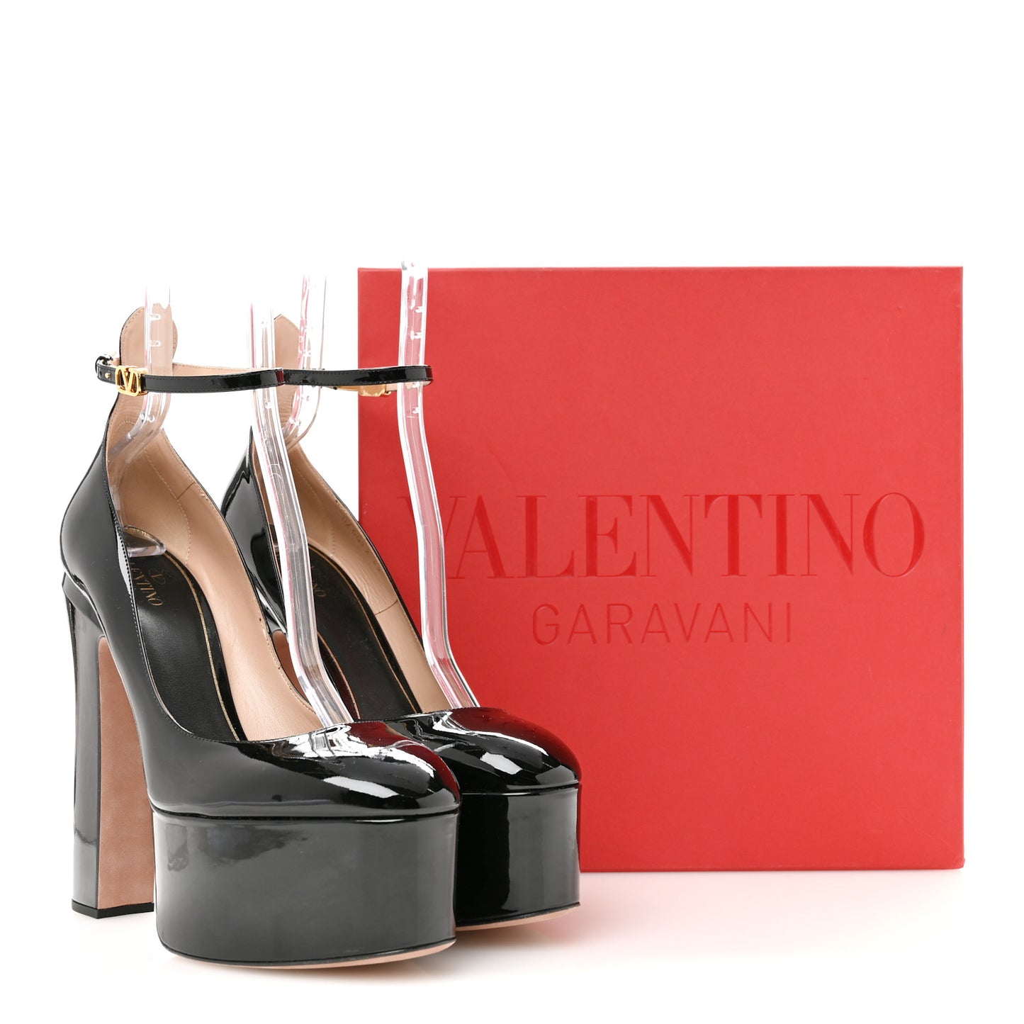 Patent Tan-Go 55/155mm Platform Sandals 42 Black