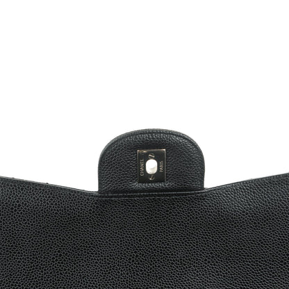 Chanel Caviar Quilted Jumbo Double Flap Black 5 of 8