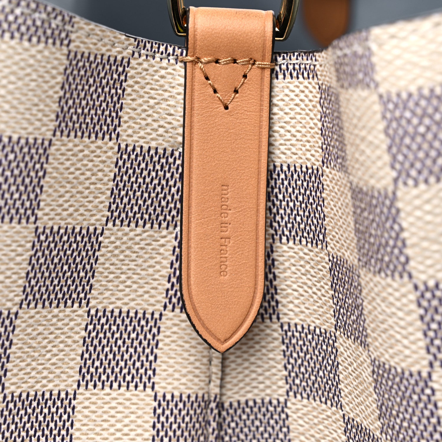 Louis Vuitton Damier Azur Braided Neonoe MM Blue 7 of 11