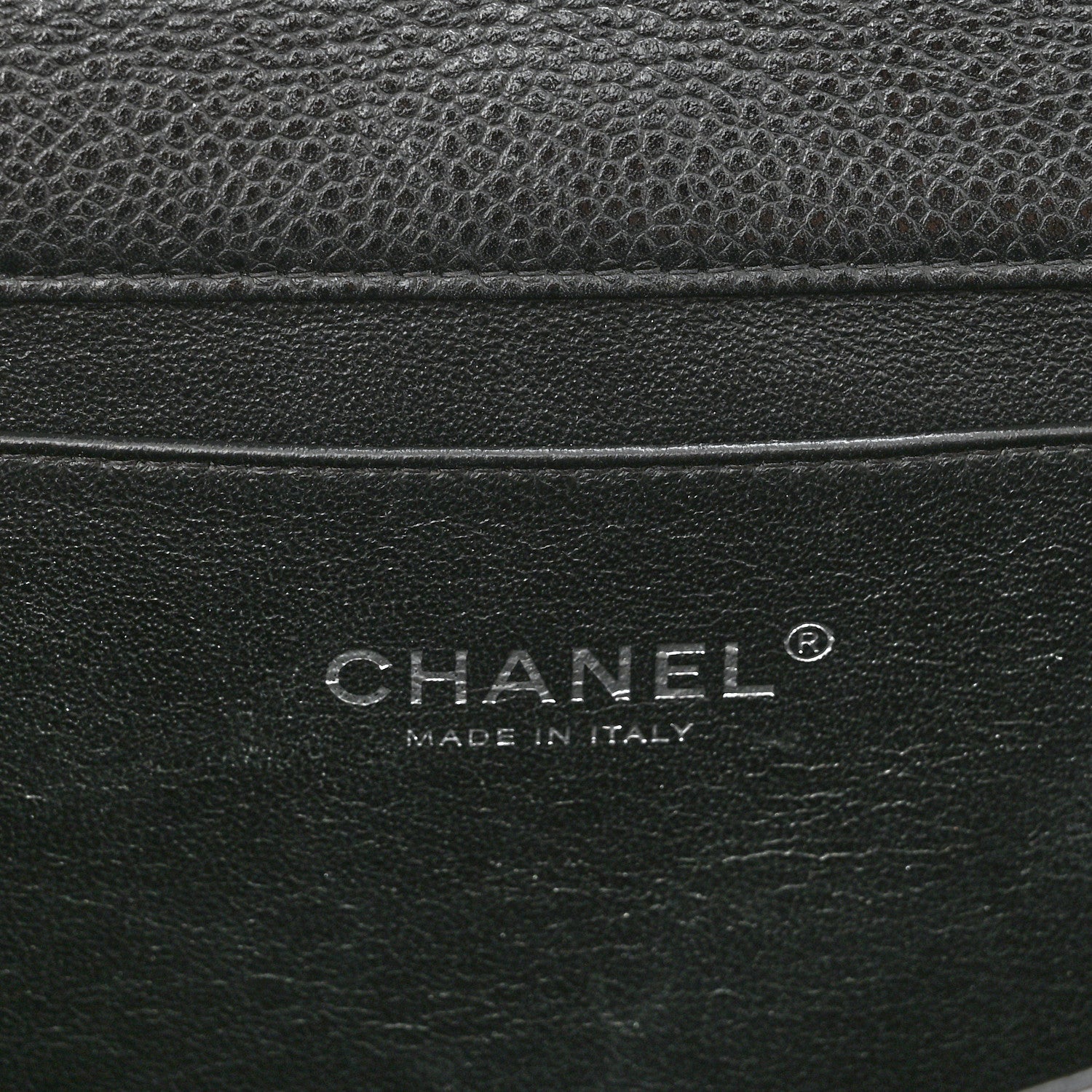 Chanel Caviar Quilted Clutch With Chain Flap Black 6 of 11