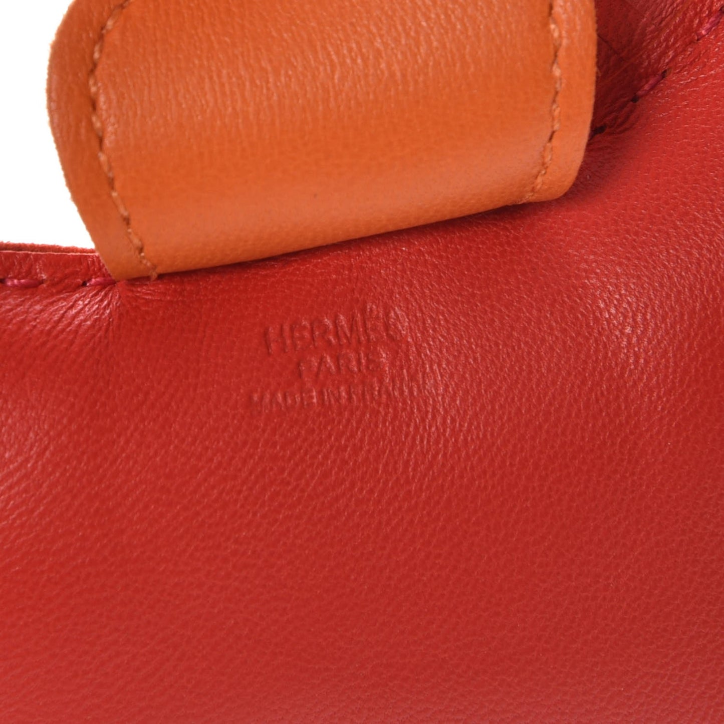 Milo Lambskin Grigri Rodeo Horse Bag Charm MM Rouge Rose Indien Jaipur Feu