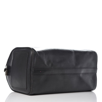 Louis Vuitton Epi Speedy 30 Black 4 of 21