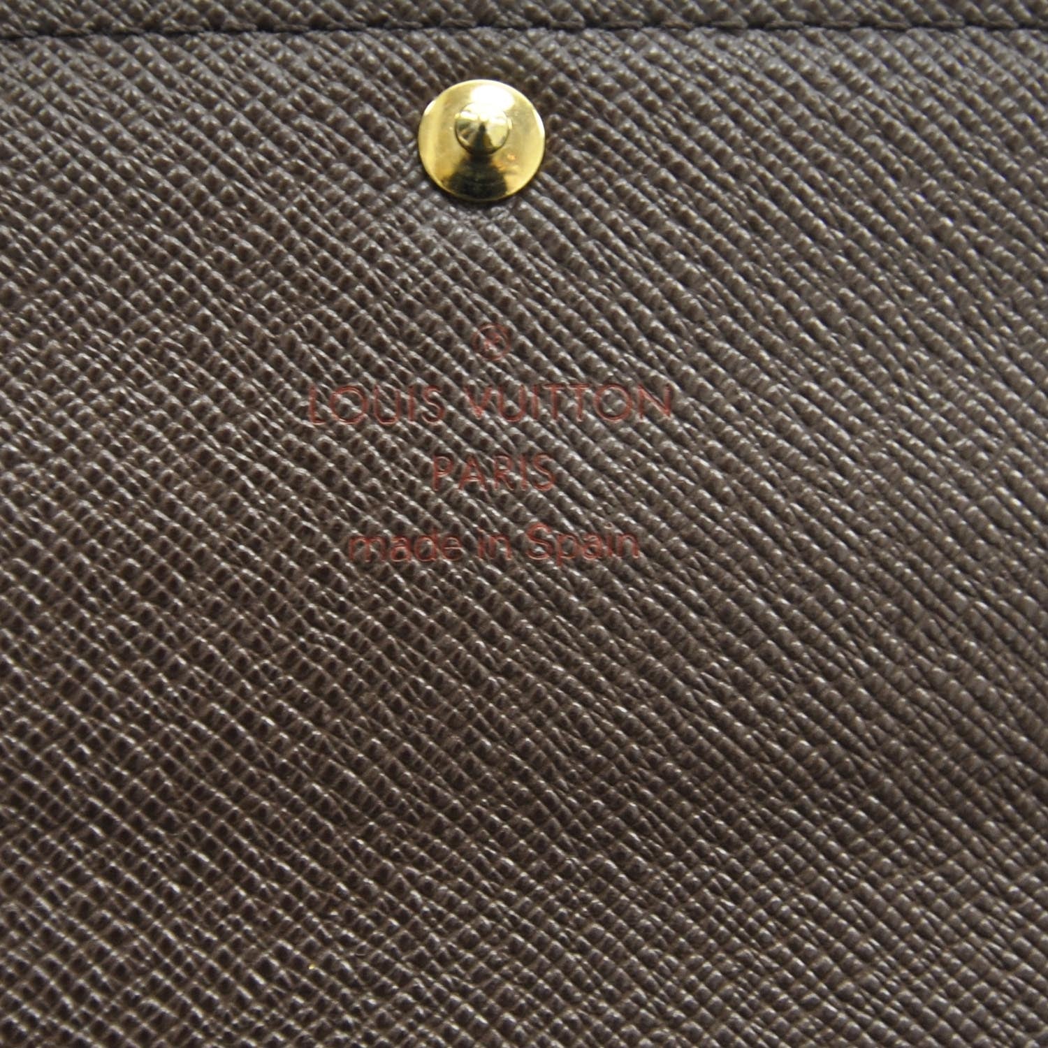 Louis Vuitton Damier Ebene Sarah Wallet 6 of 7