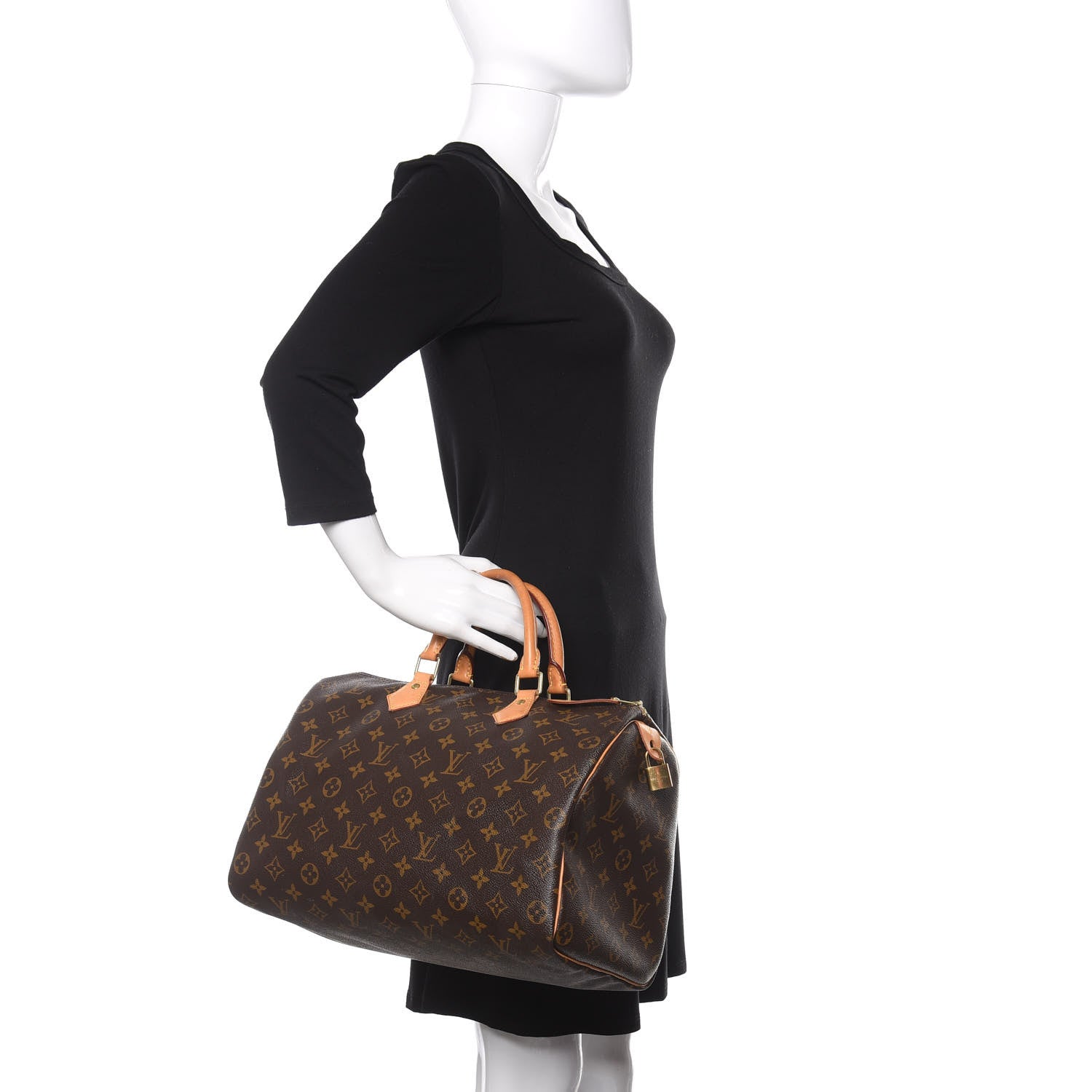 Louis Vuitton Monogram Speedy 35 2 of 14