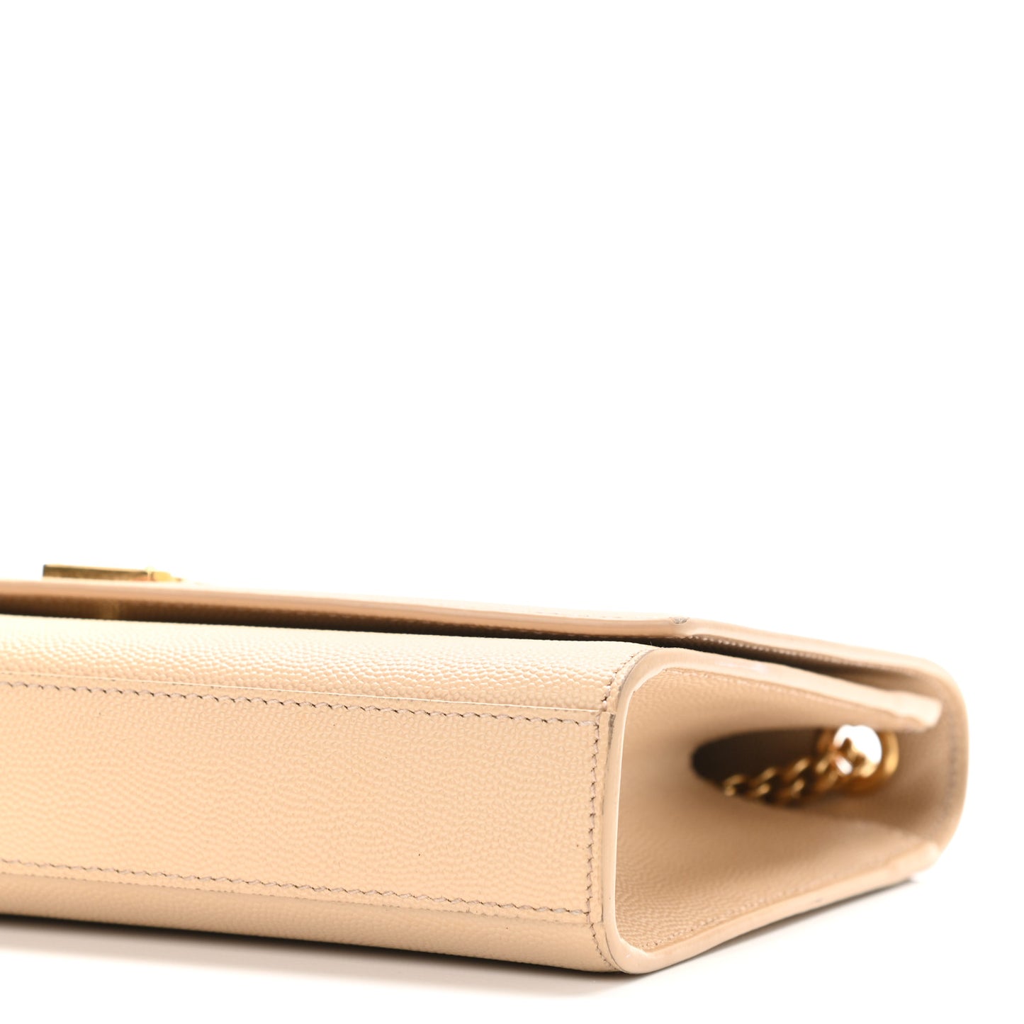 Grain De Poudre Medium Monogram Kate Satchel Dark Beige