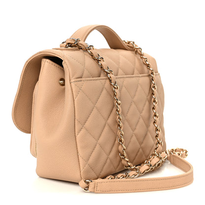 Chanel Caviar Quilted Medium Business Affinity Flap Beige 2 of 10