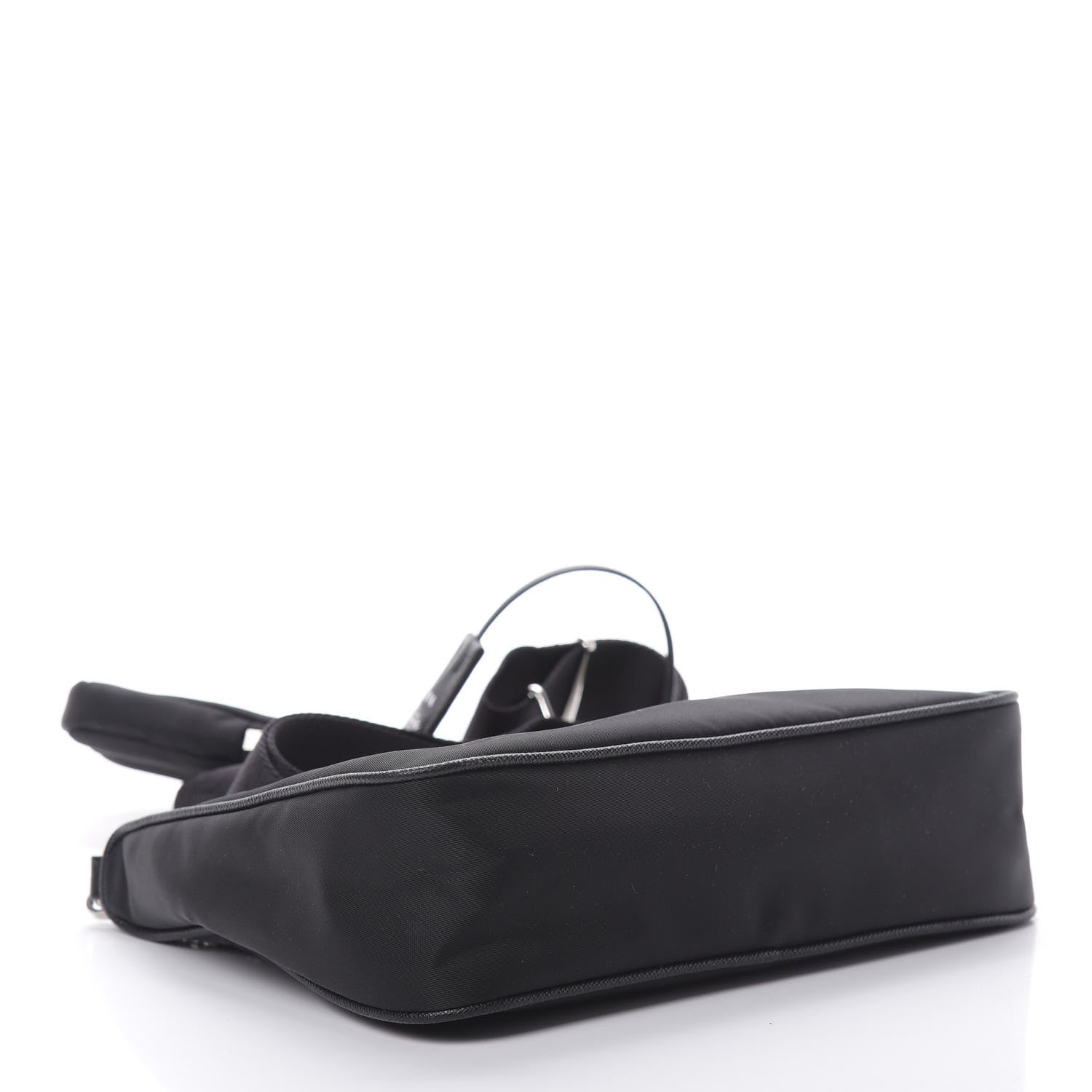 Prada Nylon Re-Edition 2005 Shoulder Bag Black 4 of 11