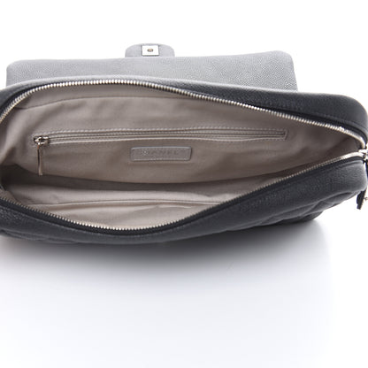 Chanel Caviar Quilted Jumbo Easy Flap Black 5 of 11