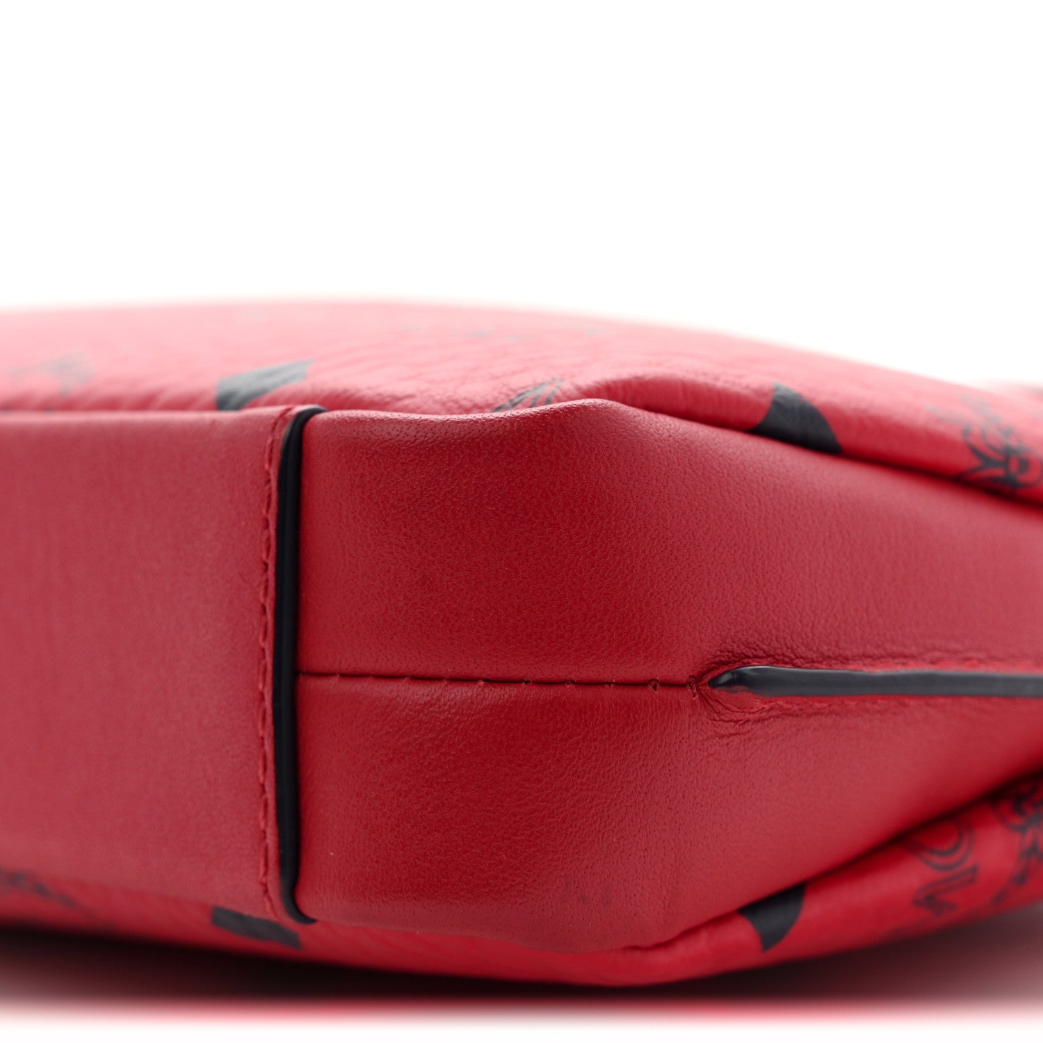 MCM Visetos Aren Crossbody Bag Red 1867189 – FASHIONPHILE