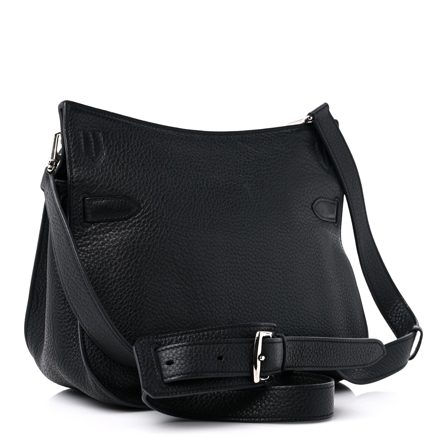 Hermes Taurillon Clemence Jypsiere 28 Black 3 of 18