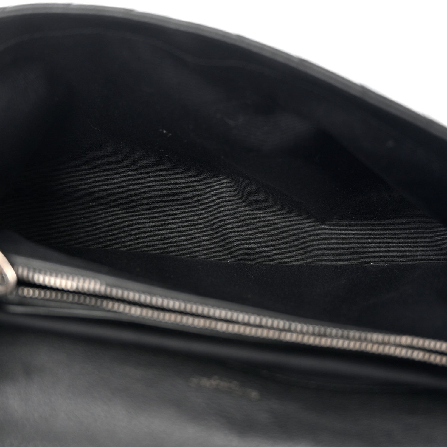 Saint Laurent Sheepskin Matelasse Chevron Monogram Large College Satchel Black 5 of 10