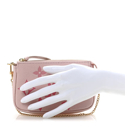Louis Vuitton Empreinte Monogram Giant By The Pool Mini Pochette Accessories Bouton De Rose 2 of 8