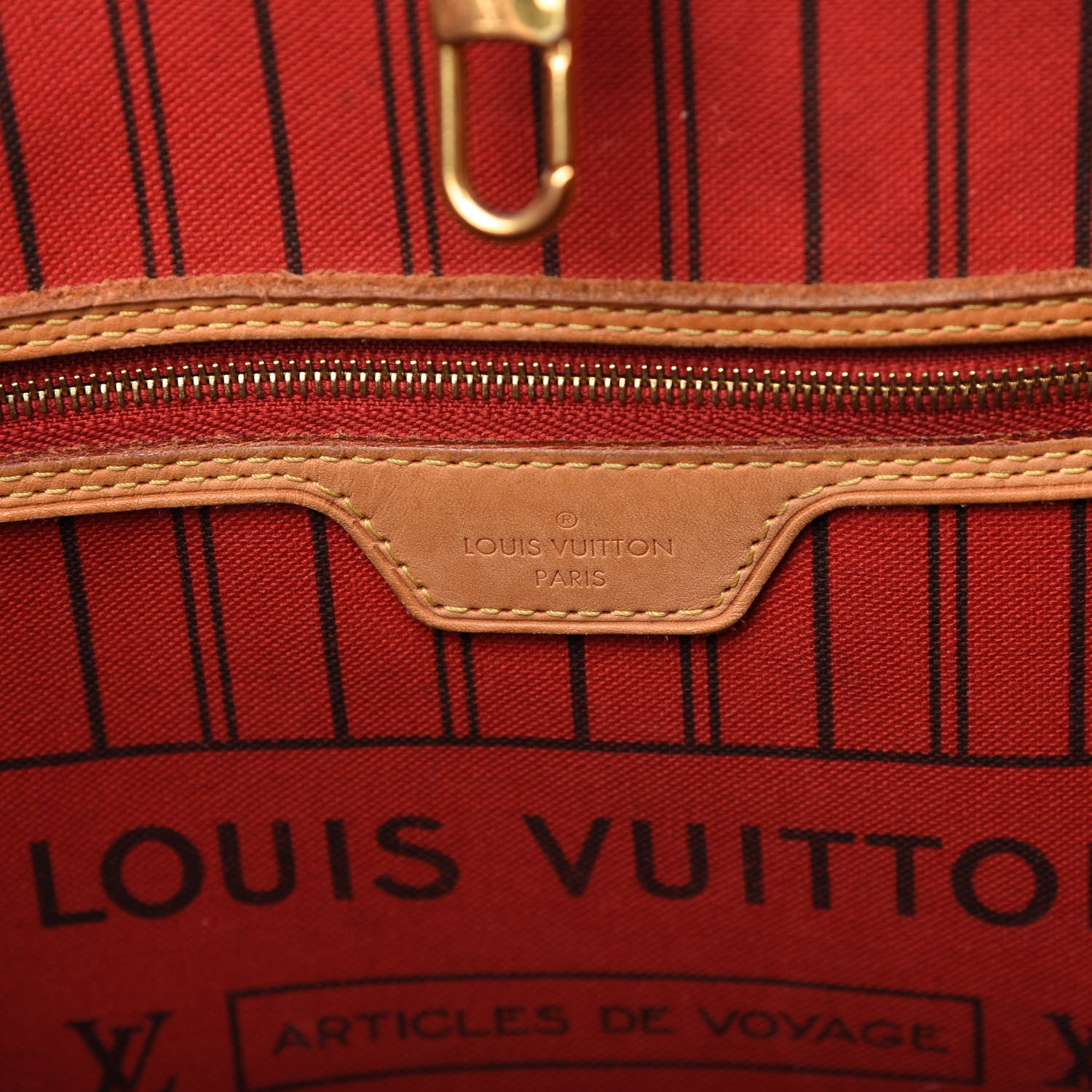 Louis Vuitton Monogram Neo Neverfull MM Cherry 9 of 13