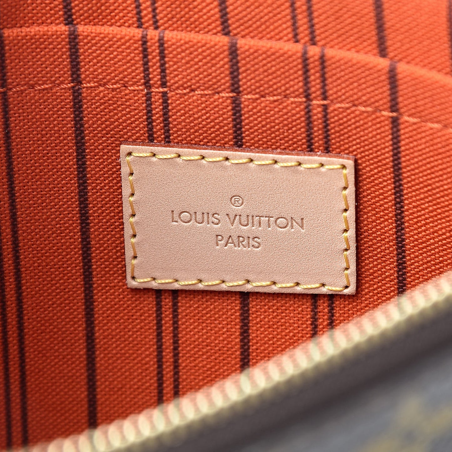 Monogram Neverfull MM GM Pochette Cherry