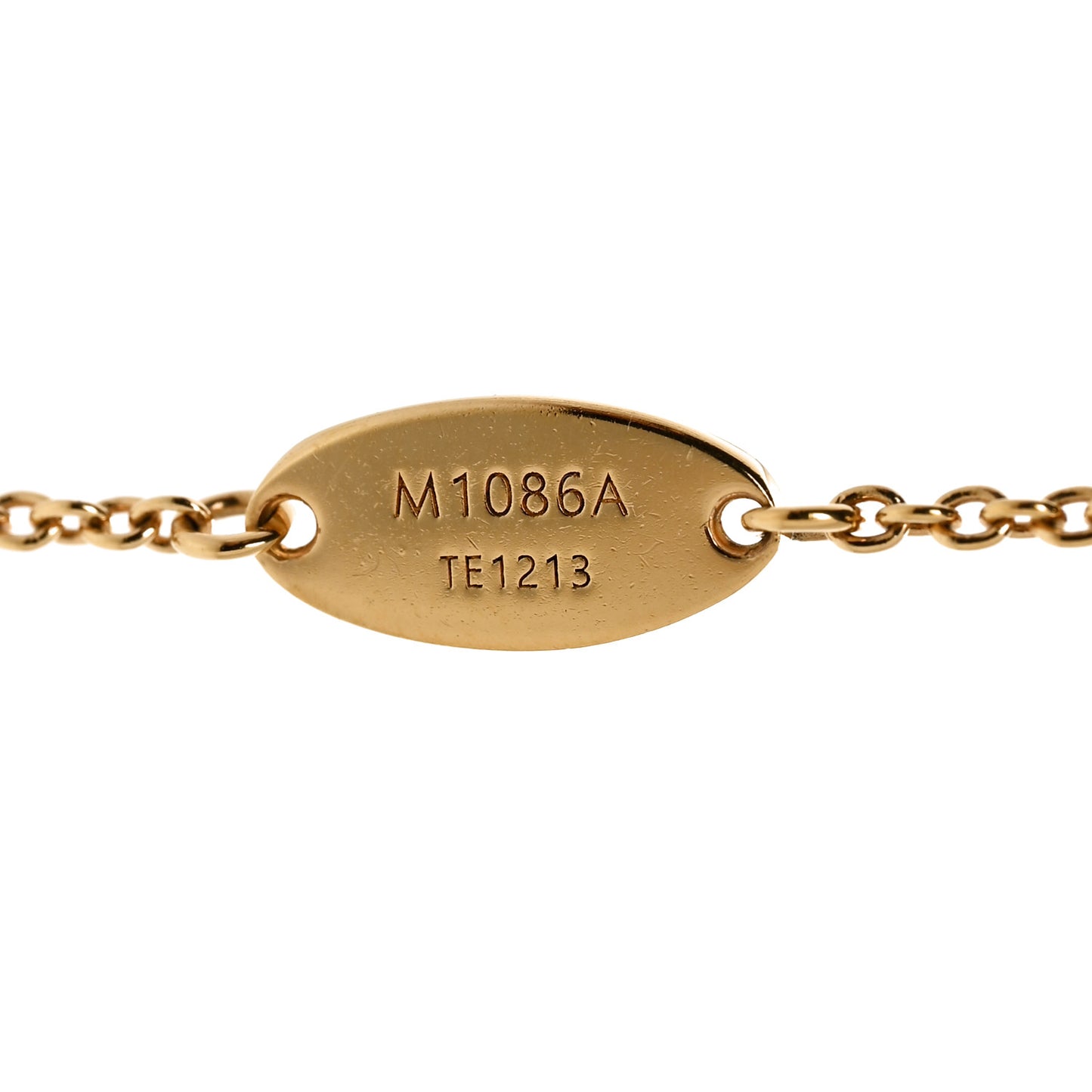 Metal Pearl LV Iconic Bracelet Gold