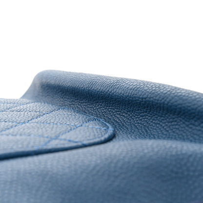 Chanel Caviar Quilted Backpack Blue 11 of 11
