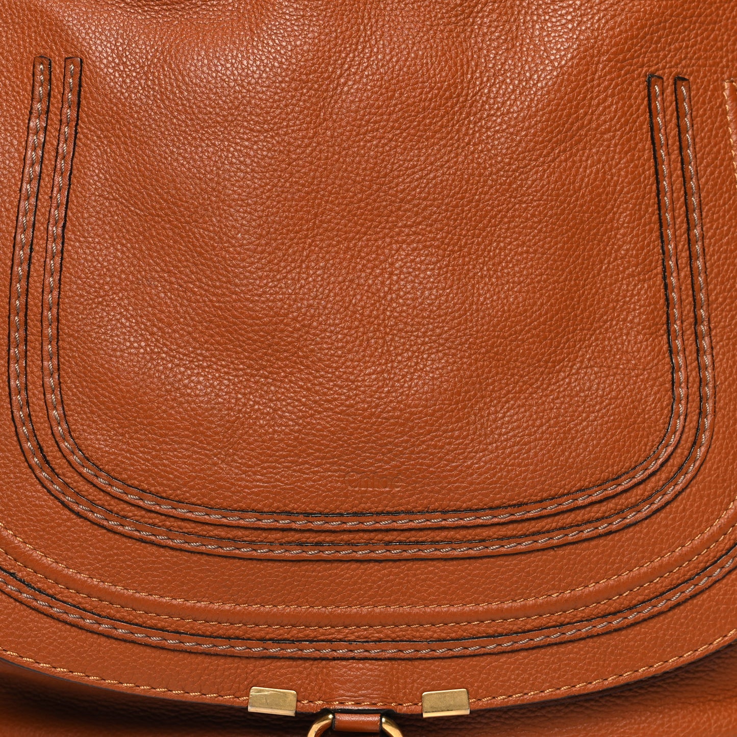 Calfskin Large Marcie Hobo Tan
