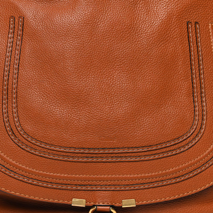 Chloe Calfskin Large Marcie Hobo Tan 10 of 12