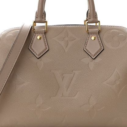 Louis Vuitton Empreinte Monogram Giant Speedy Bandouliere 25 Tourterelle 7 of 10