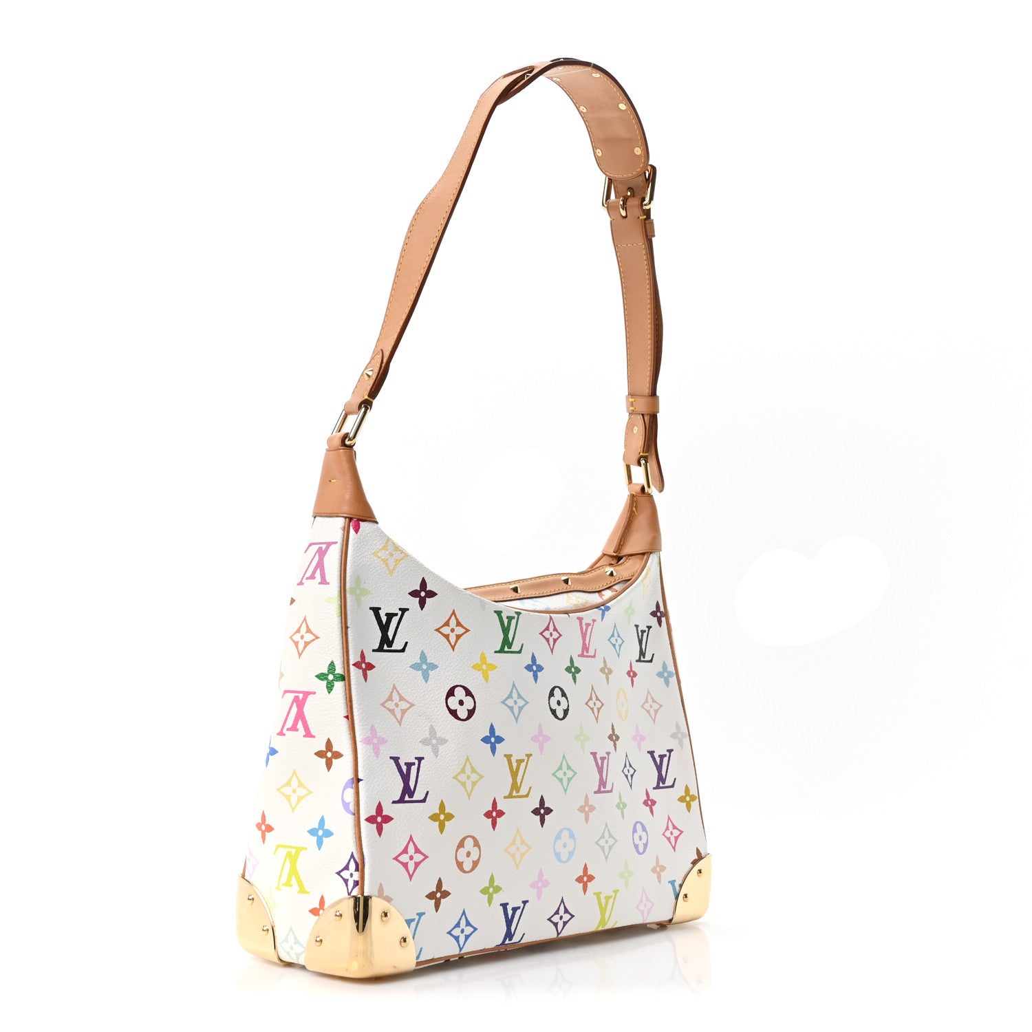 Louis Vuitton Monogram Multicolor Boulogne White 3 of 9