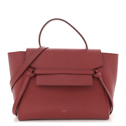 Celine Grained Calfskin Mini Belt Bag Rust 1 of 16