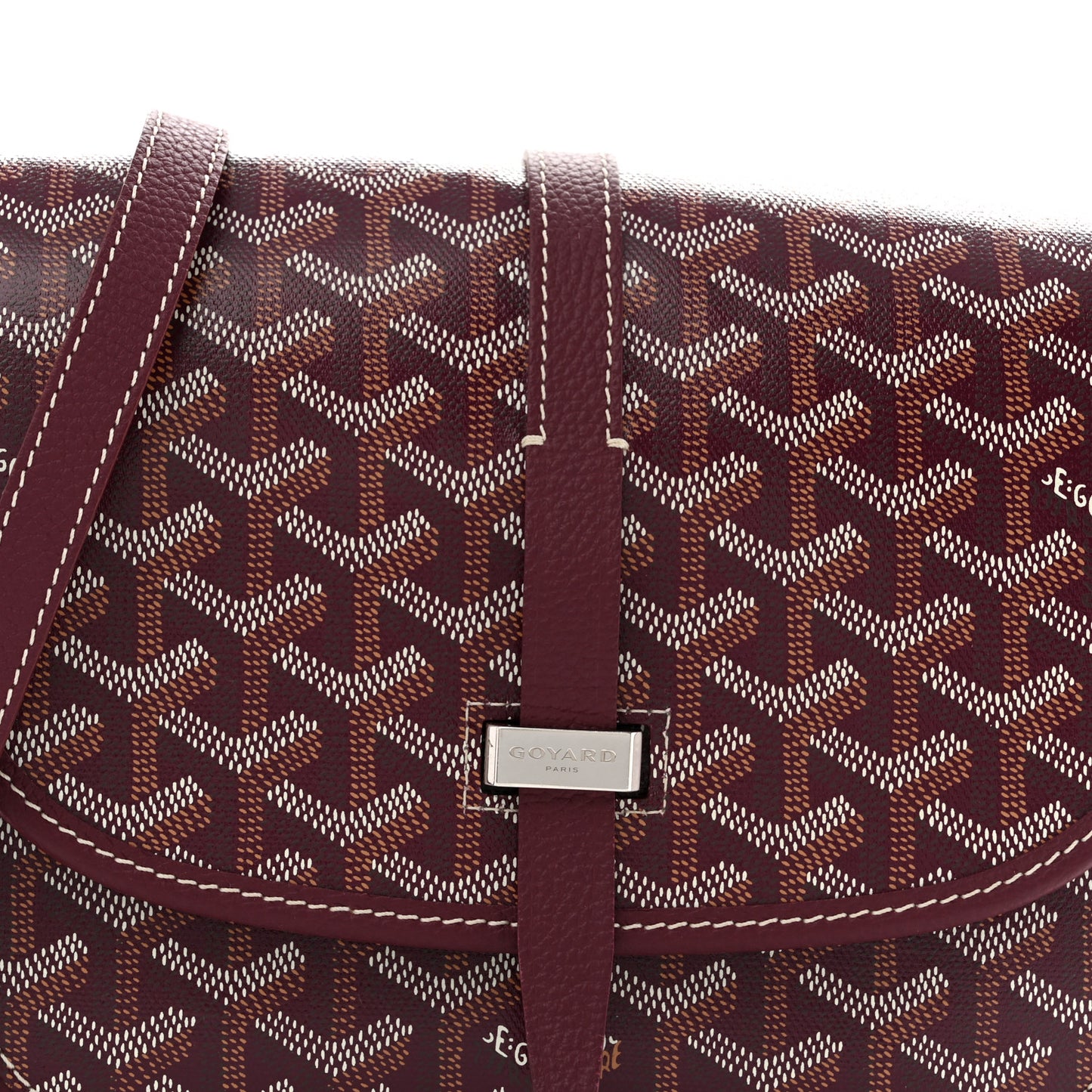Goyardine Belvedere II PM Messenger Bag Bordeaux Bordeaux
