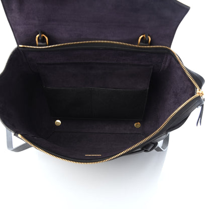 Celine Grained Calfskin Mini Belt Bag Black 5 of 9