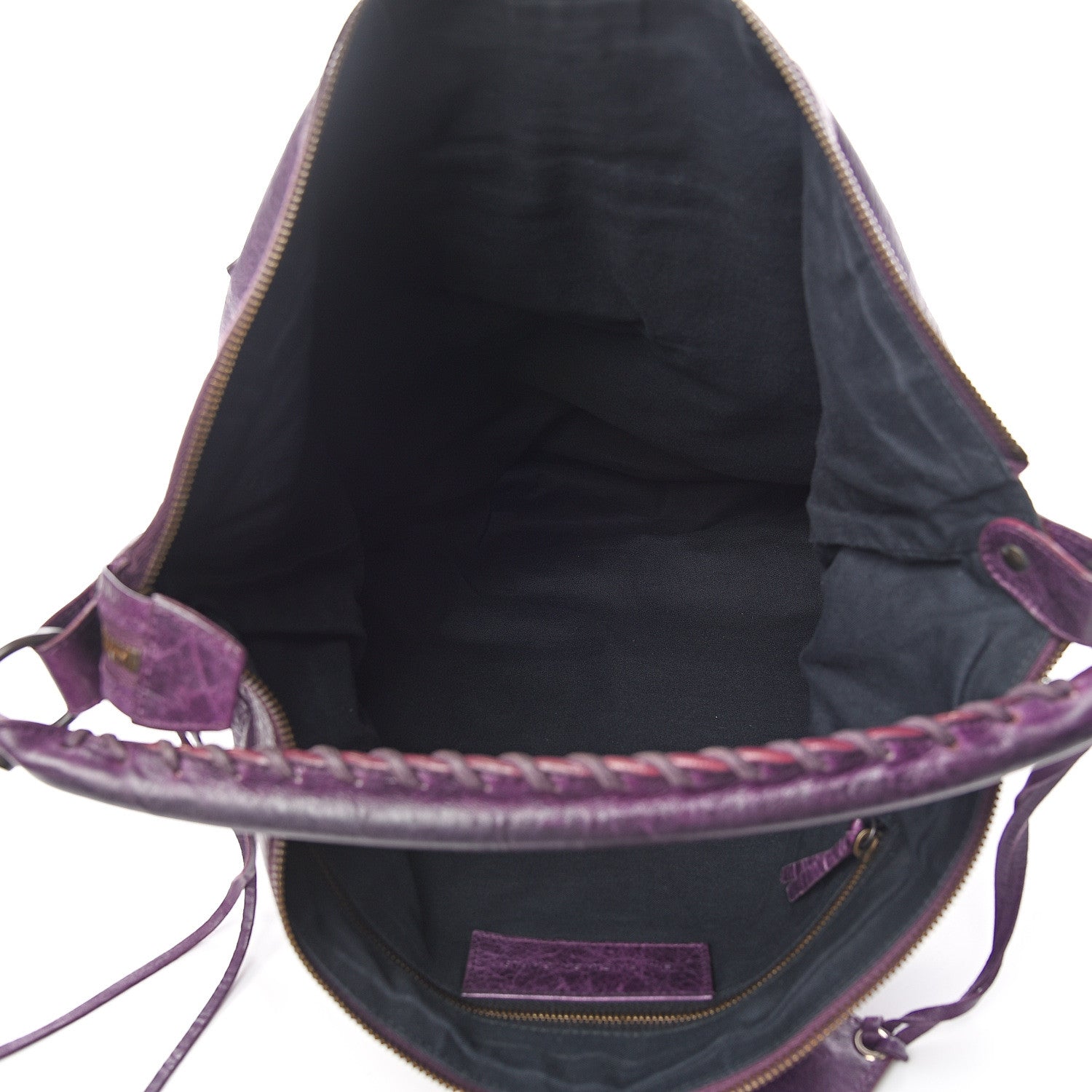 Balenciaga Agneau Classic Hardware Day Hobo Raisin 4 of 9