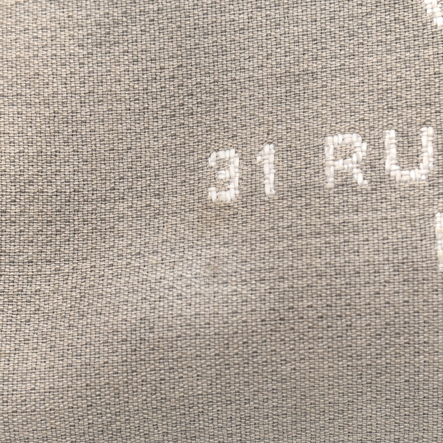 Canvas Large Deauville Tote Grey